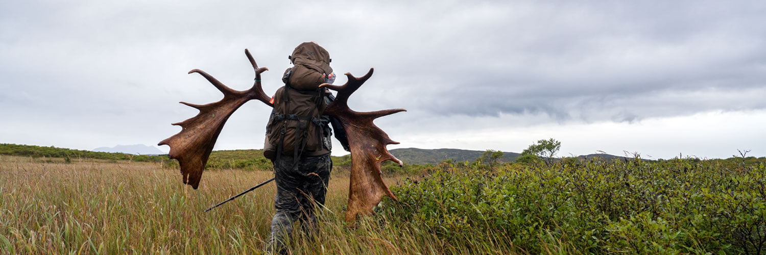 Steve Packing Out His Alaskan Yukon Moose